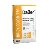 Цветная кладочная смесь армированная Dauer BRICK.COLOR 250 графитовая 50 кг
