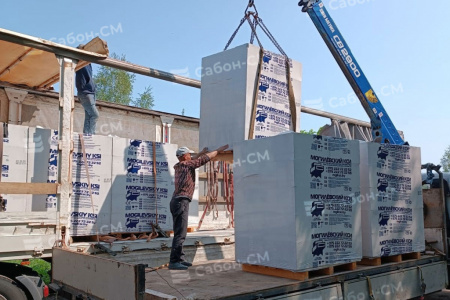 Газобетонные блоки Могилевский КСИ D600 625х400х200 стеновые